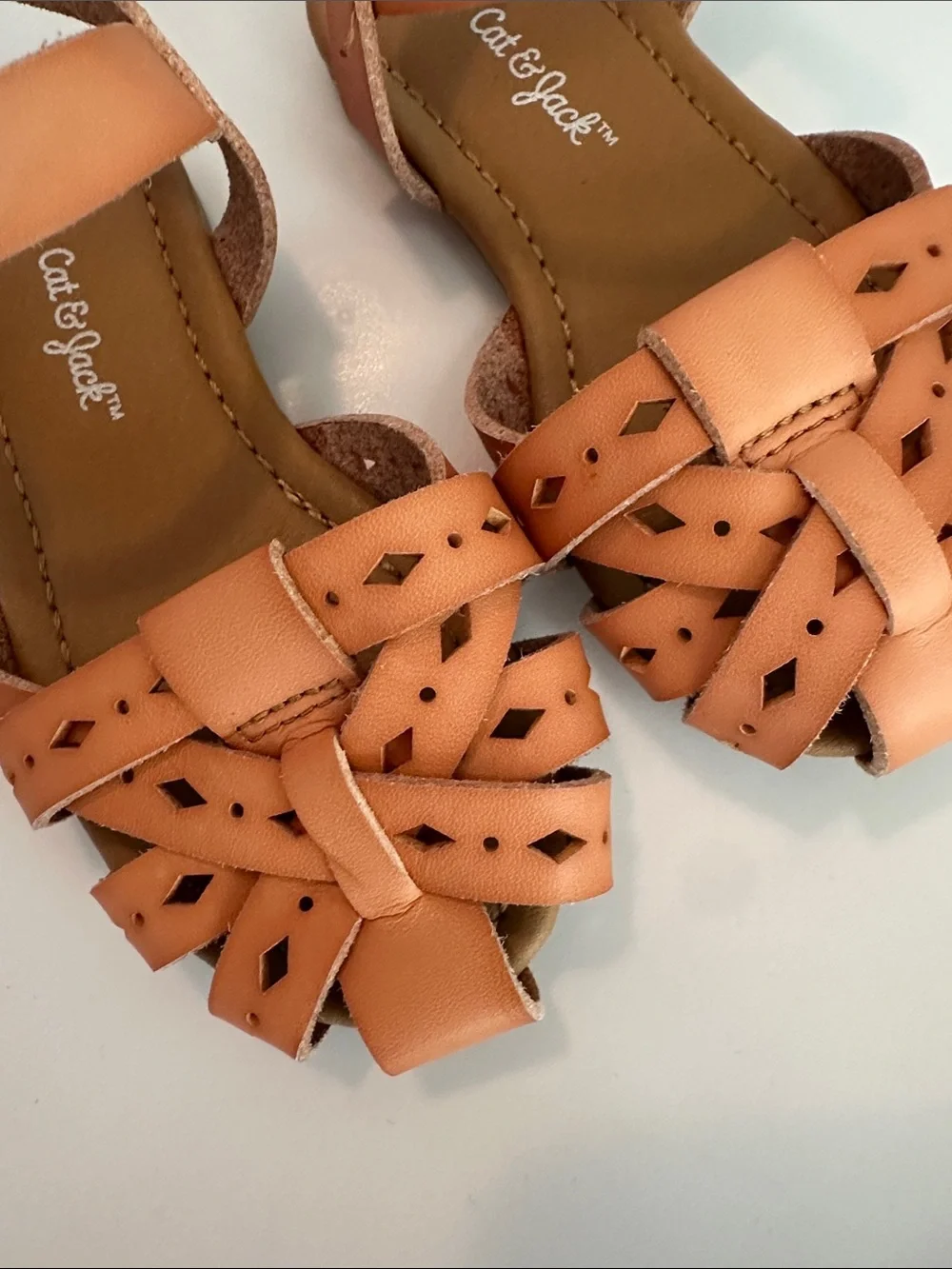Girls Cat & Jack Elysia Huarache Sandals Size 7
